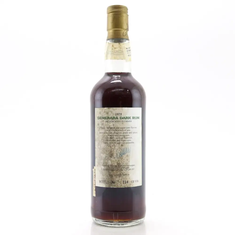 Image haute résolution de Samaroli Demerara Dark Rum 1975