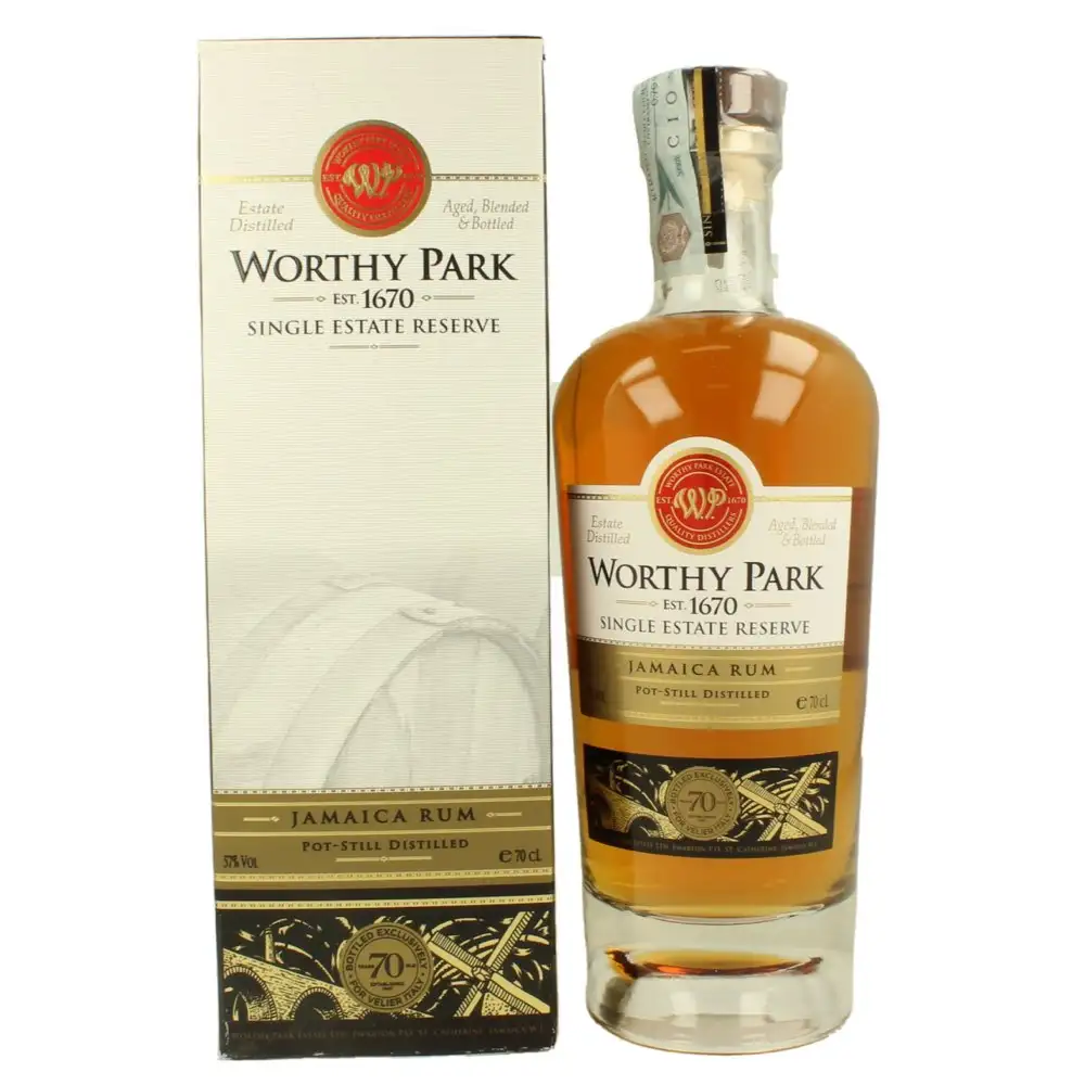 Bottle of Worthy Park Single Estate Reserve - Velier 70th Anniversary Edition