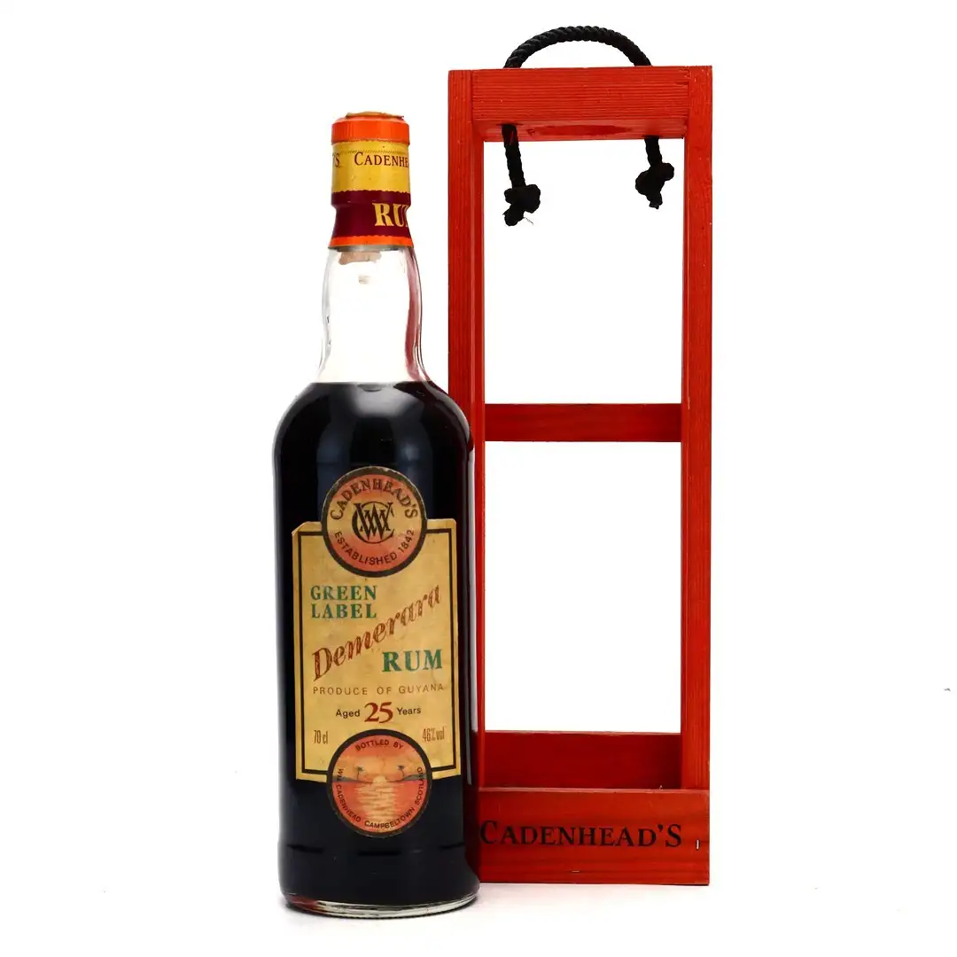 Bottle of Cadenhead‘s Enmore Green Label 1969