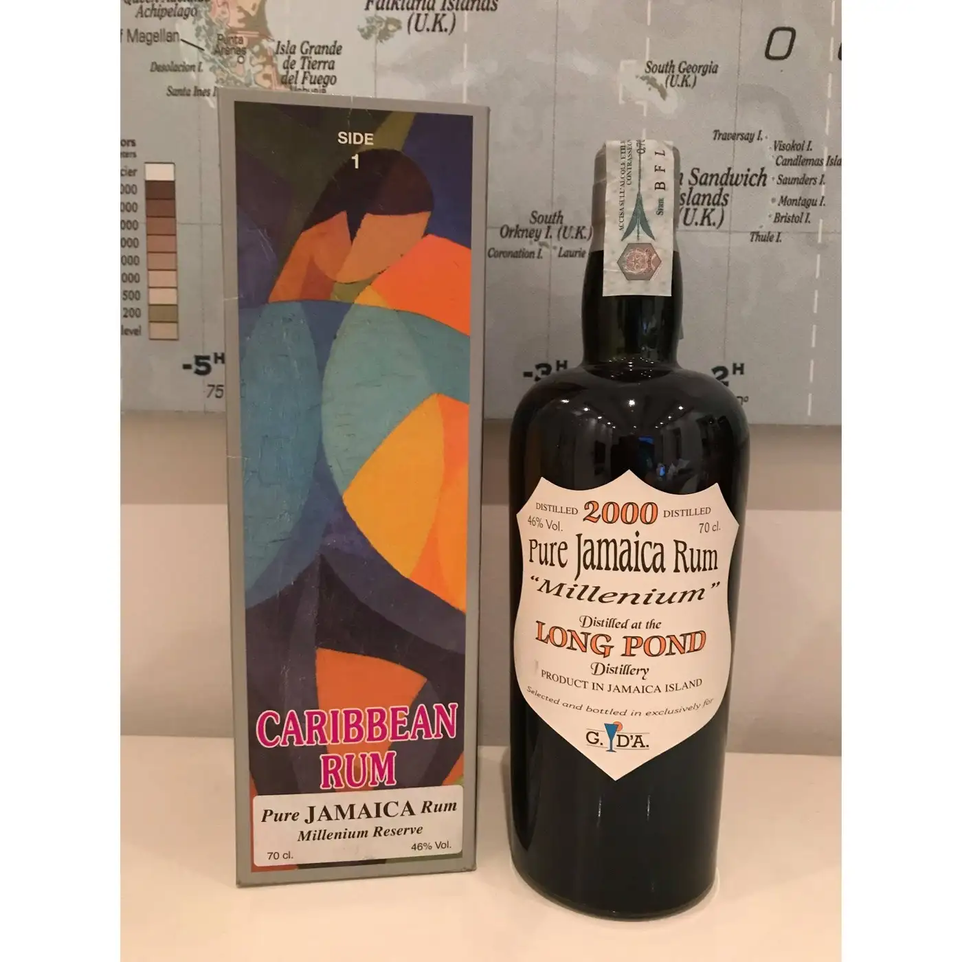 High resolution image of Silver Seal Long Pond Millenium Selected and bottled for GDA 2000