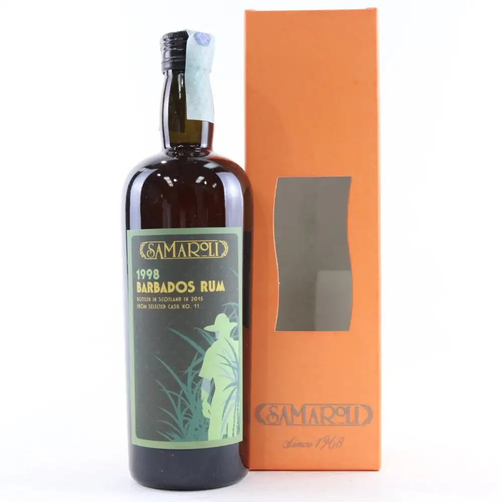 Image haute résolution de Samaroli Barbados Rum 1998