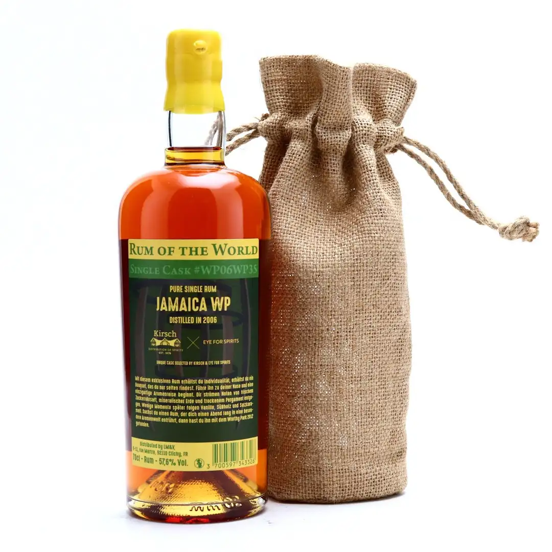 Hochauflösendes Bild von Kirsch Whisky &amp; Eye For Spirits Worthy Park Rum of the World 2006