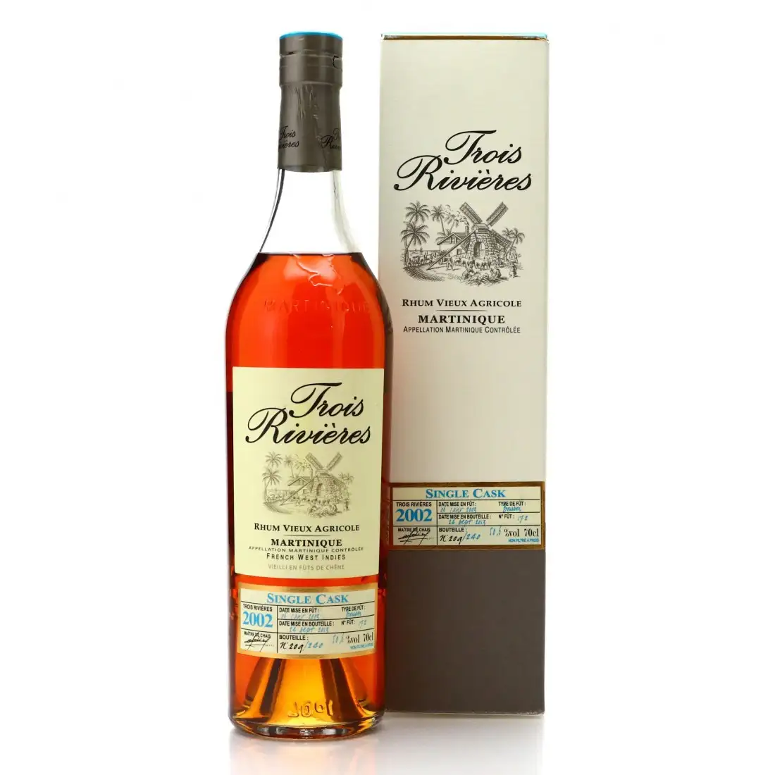 High resolution image of Trois Rivières Single Cask 2002