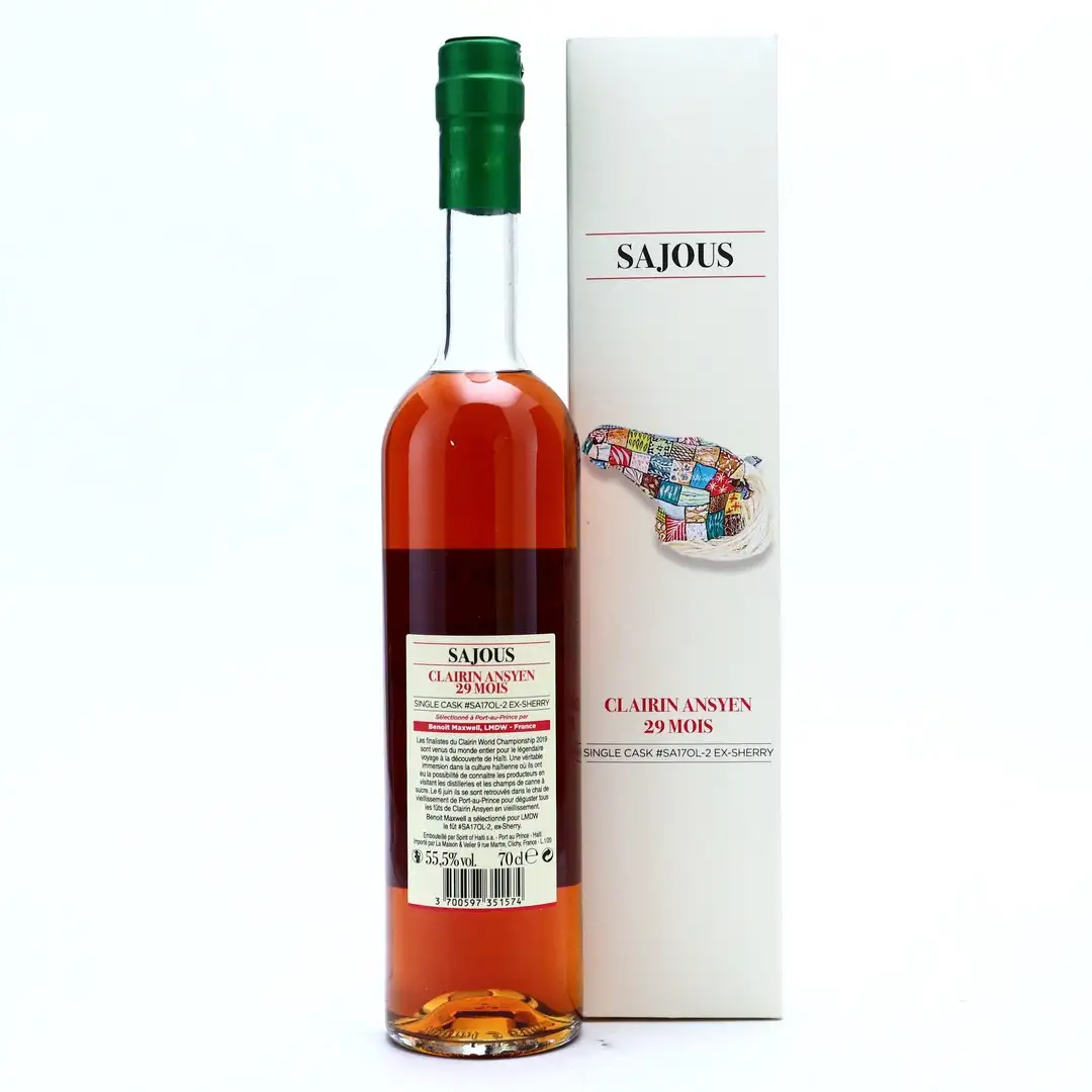 High resolution image of Velier Chelo Clairin Ansyen Sajous (LMDW) 2017