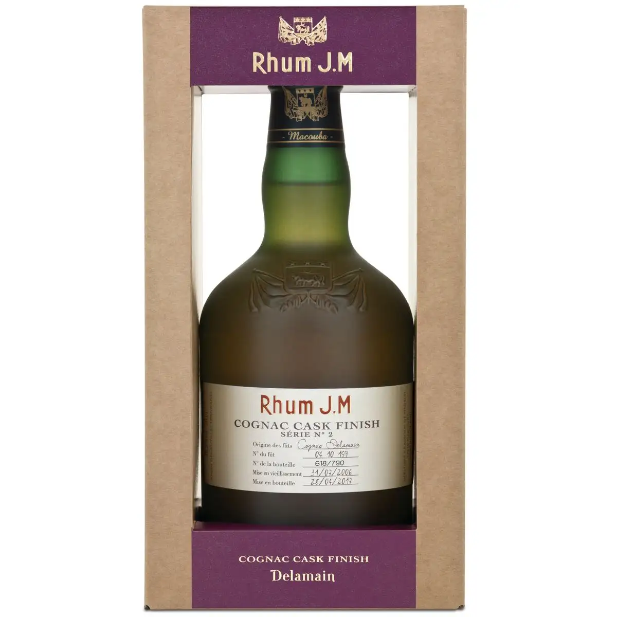 Bottle of Rhum J.M Série N°2 Cognac Cask Finish 2006