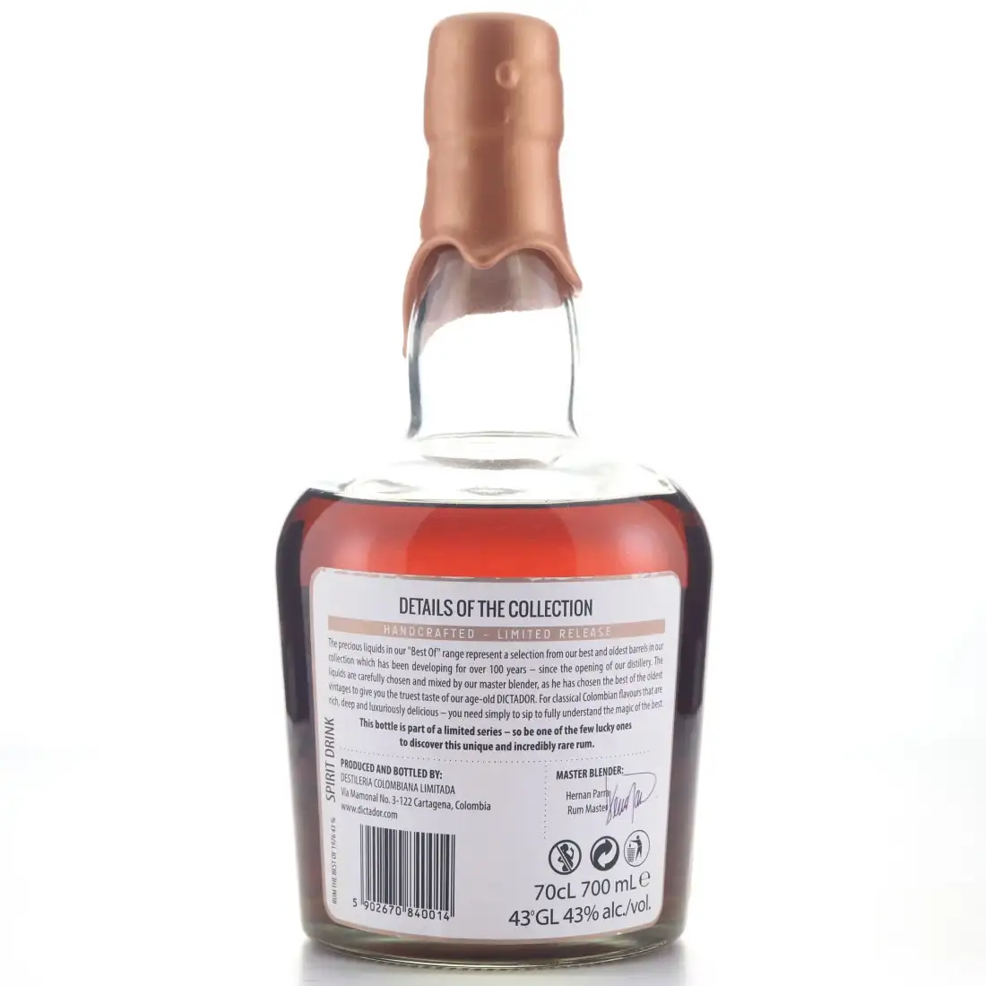 High resolution image of Dictador Best of 1976