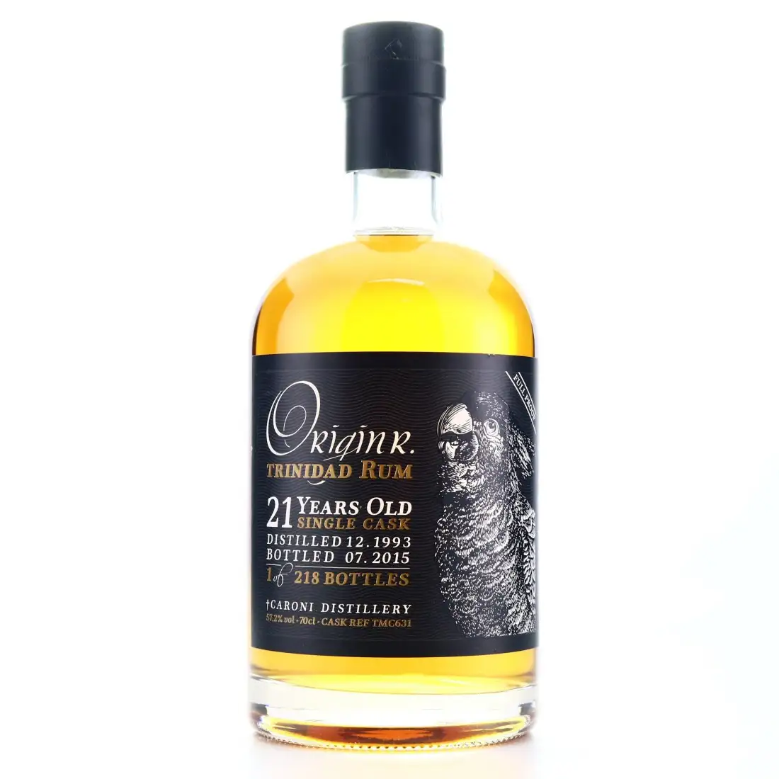 Bottle of Origin R. Caroni HTR 1993