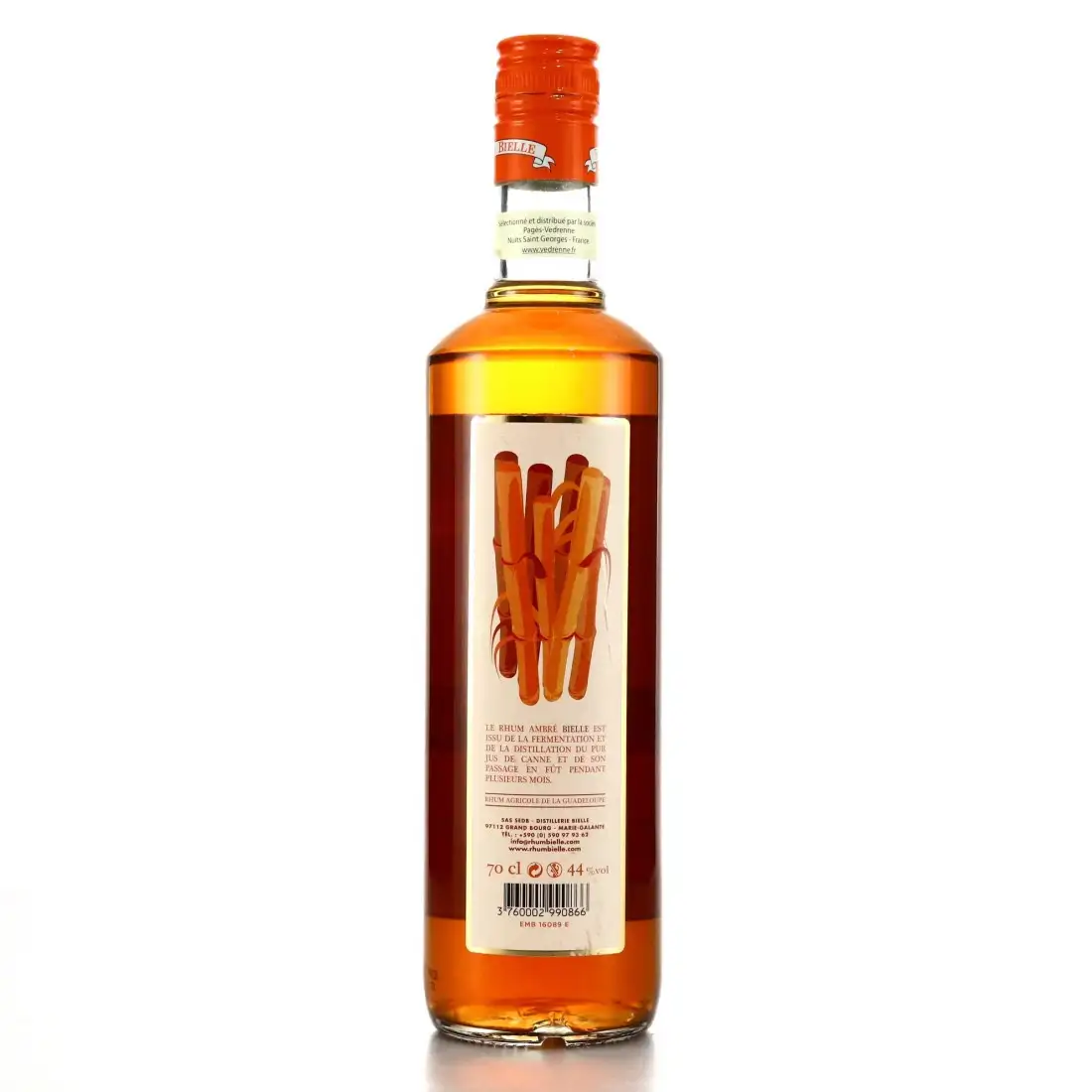 High resolution image of Bielle Rhum Ambré Agricole