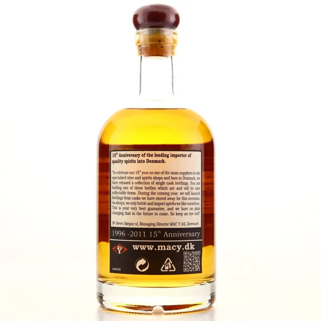 High resolution image of Mac Y Vintage Split Single Cask 1992