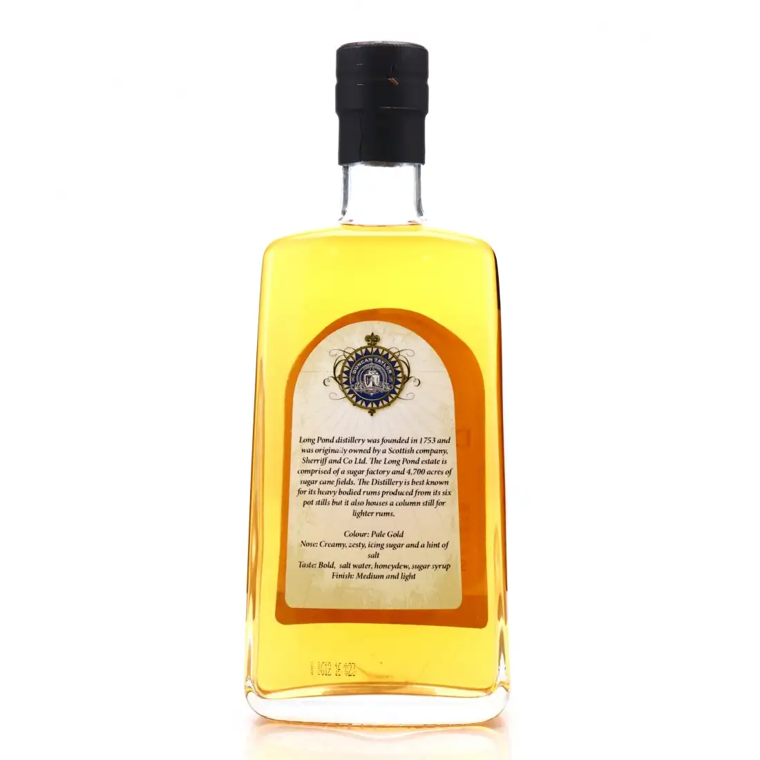 High resolution image of Duncan Taylor Long Pond Single Cask Rum 2000