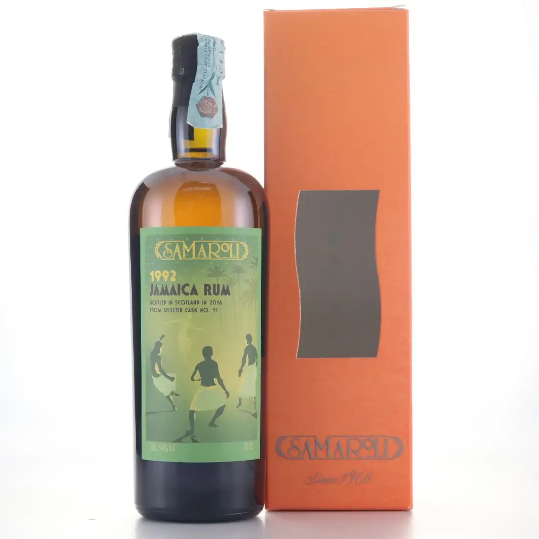 High resolution image of Samaroli Hampden Jamaica Single Cask HLCF 1992