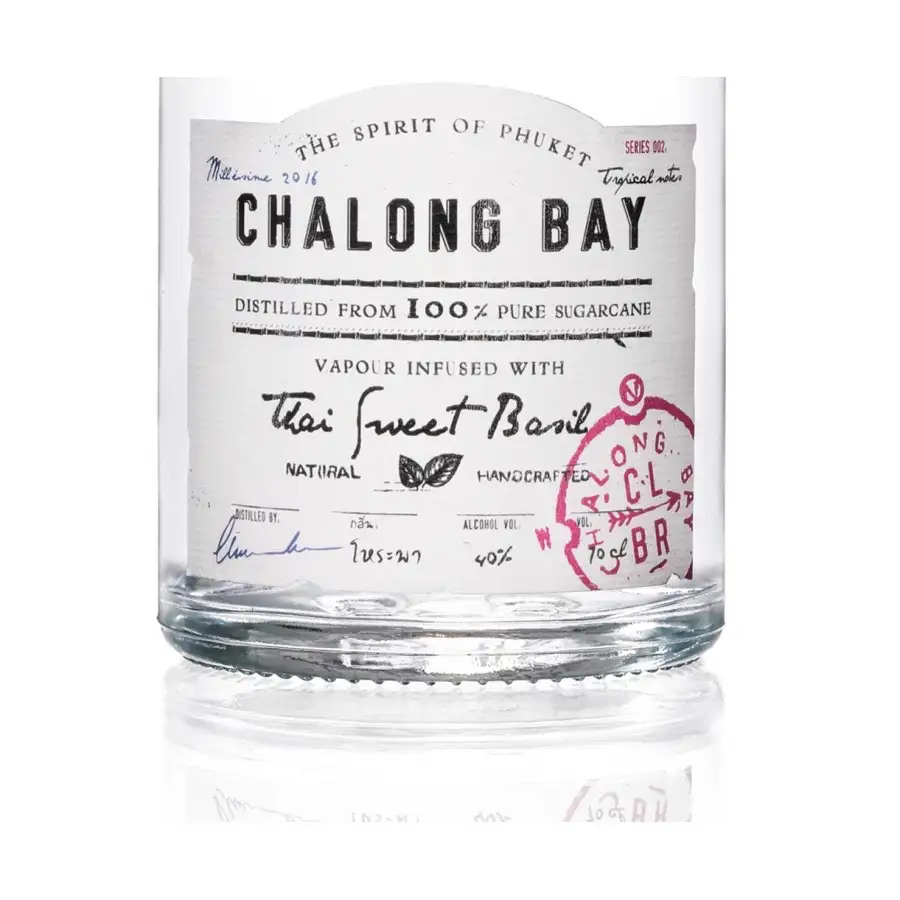 High resolution image of Chalong Bay Distillery The Spirit Of Phuket Thai Sweet Basil 2018