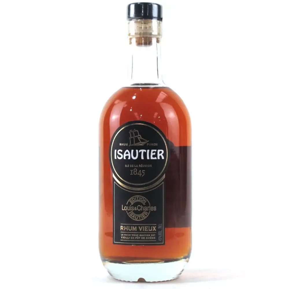 Bottle of Isautier Rhum Louis & Charles Edition