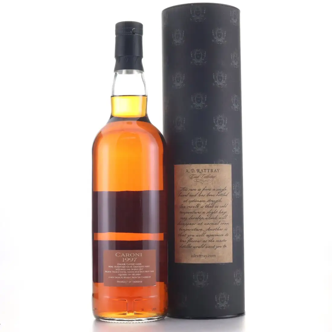 Hochauflösendes Bild von A.D. Rattray Caroni Cask Collection HTR 1997