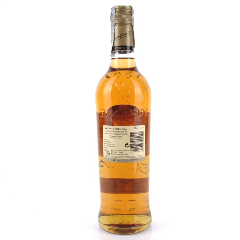 High resolution image of Bacardi Gold