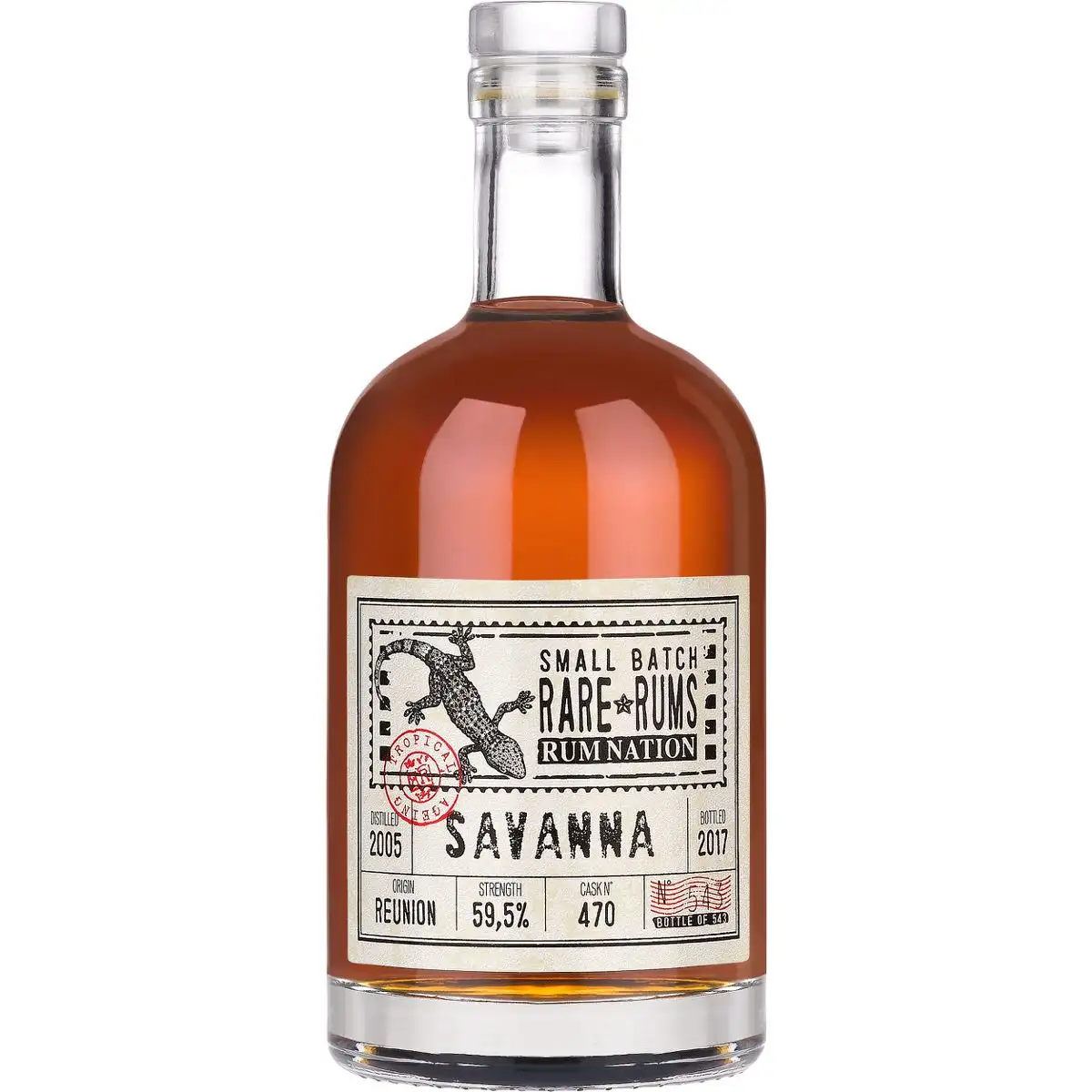 Image haute résolution de Rum Nation Savanna Small Batch Rare Rums 2005