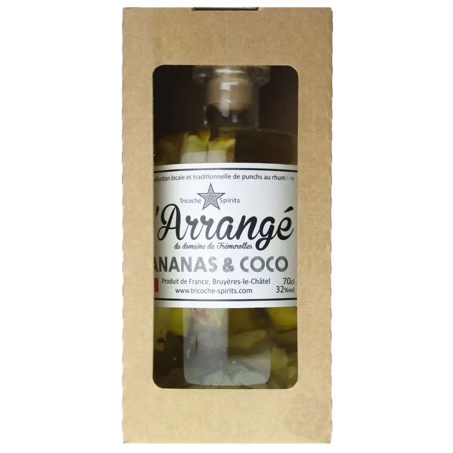 Hochauflösendes Bild von Tricoche Spirits L’Arrangé Ananas Coco