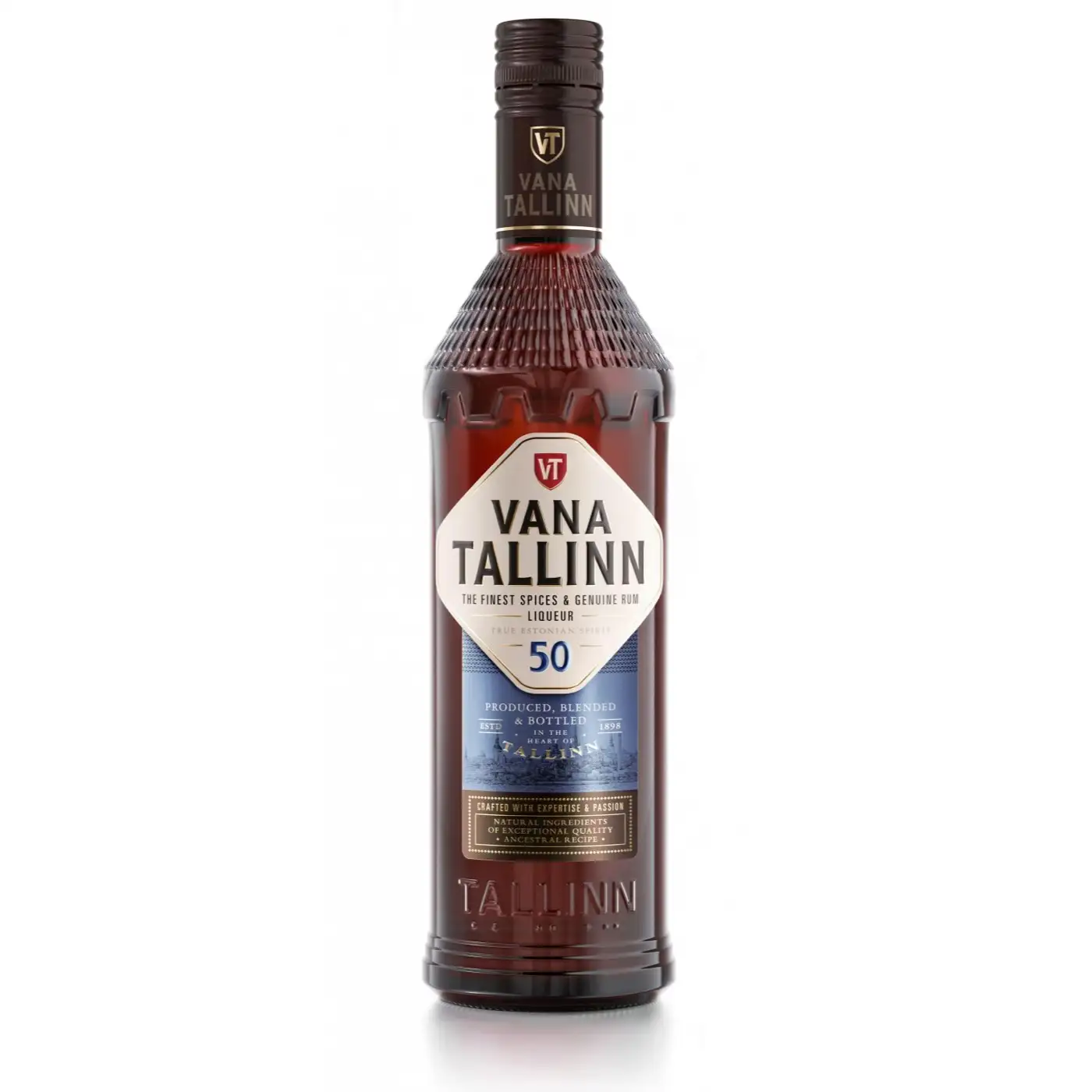 Bottle of AS Liviko Vana Tallinn Estonian Liquer