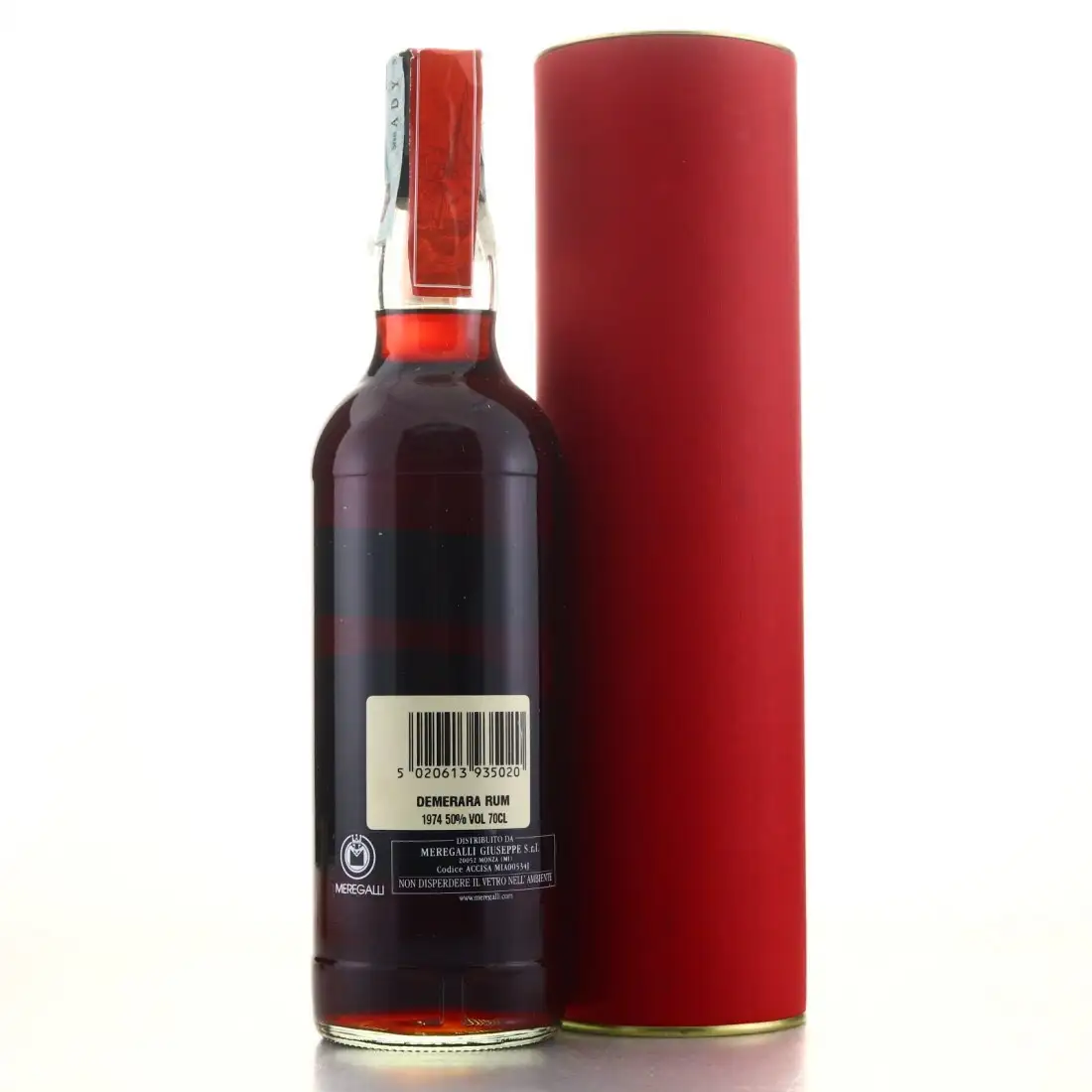 Image haute résolution de Gordon &amp; MacPhail Demerara Rum 1974