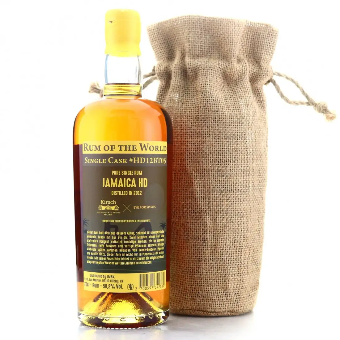 High resolution image of Kirsch Whisky & Eye For Spirits Hampden Rum of the World OWH 2012