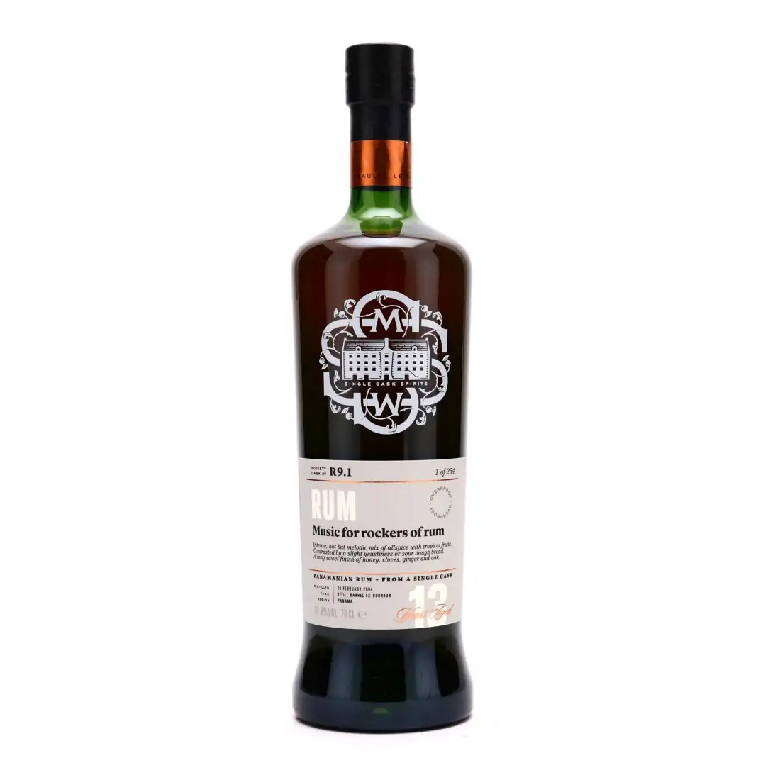 High resolution image of SMWS R9.1 Music for rockers of rum 2004