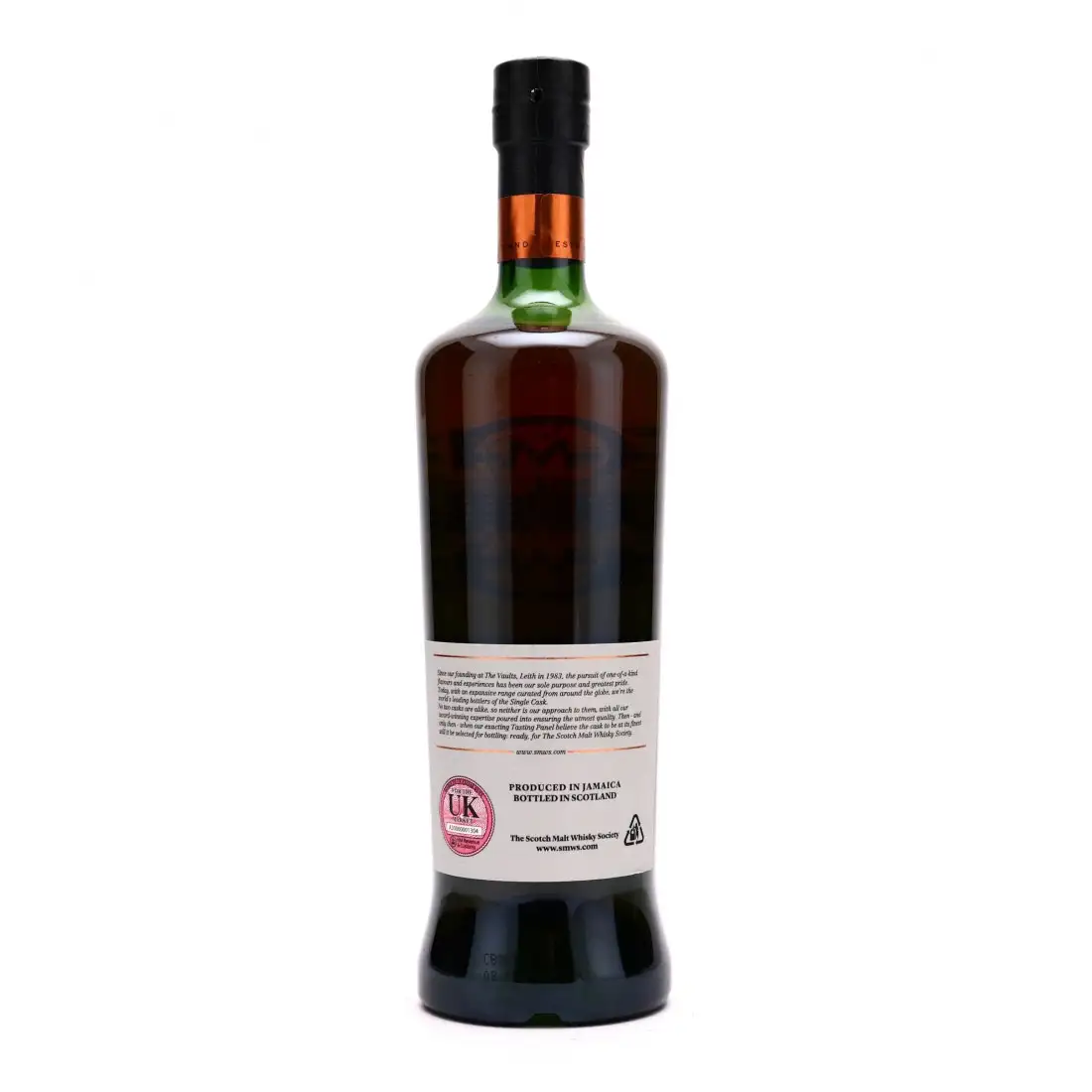 High resolution image of SMWS R9.1 Music for rockers of rum 2004