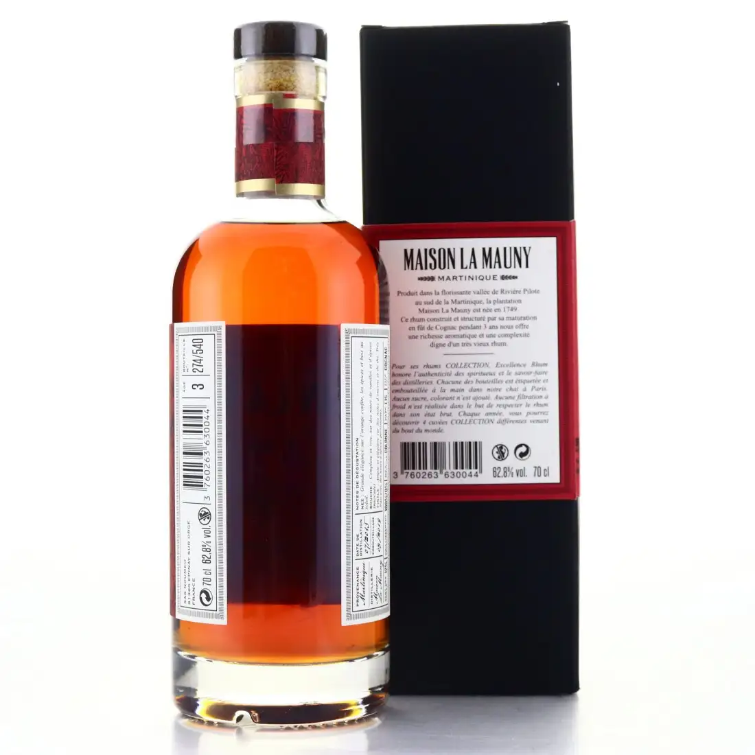 Image haute résolution de Excellence Rhum Maison La Mauny 2015