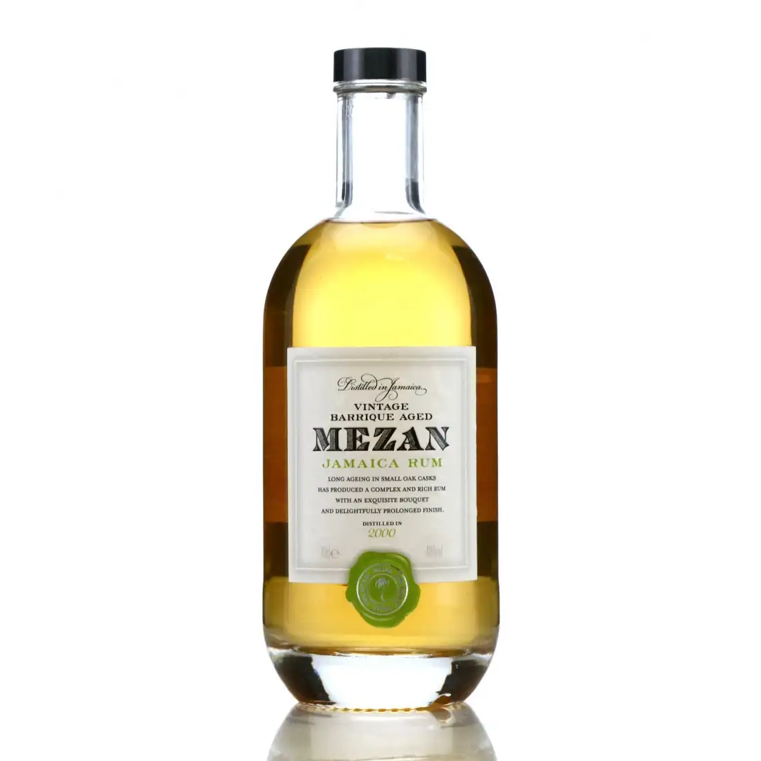 Bottle of Mezan Hampden LROK 2000