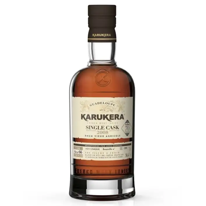 Bottle of Velier Karukera Single Cask 2008