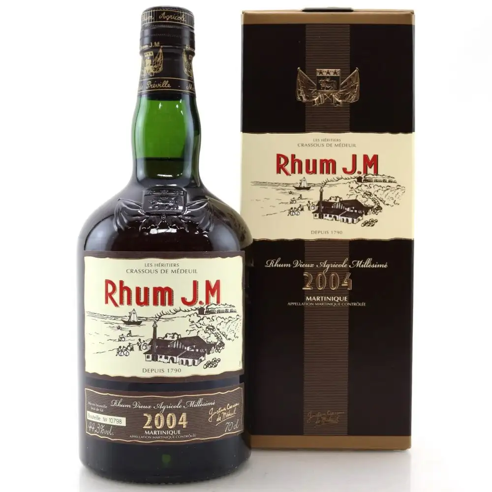 Bottle of Rhum J.M 2004