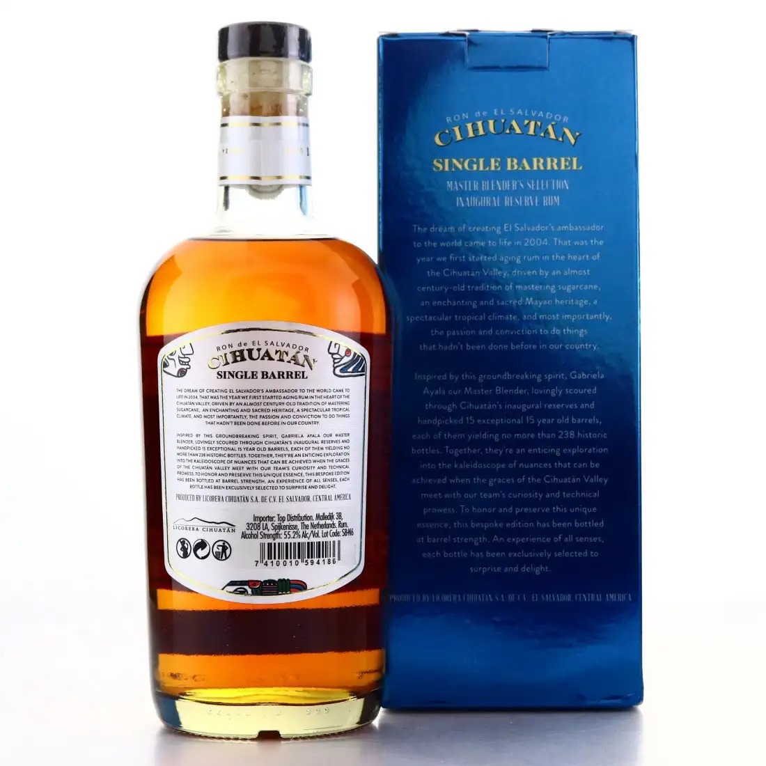 High resolution image of Licorera Cihuatán Single Barrel (Perola)