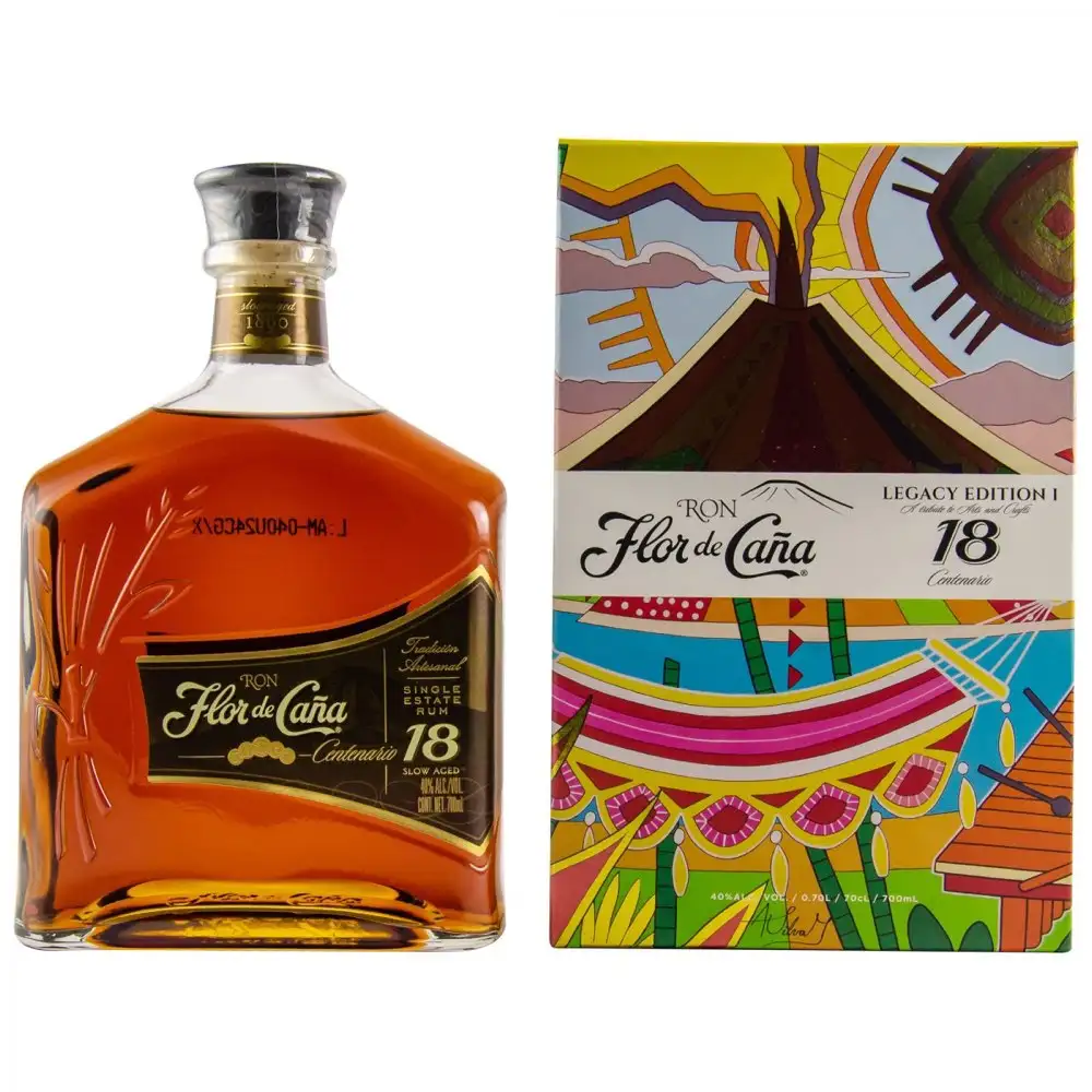 Bottle of Flor de Caña Centenario 18 Años