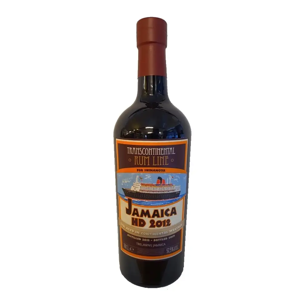 Bottle of TCRL Hampden Jamaica HD (Selected by Fine Spirits) 2012