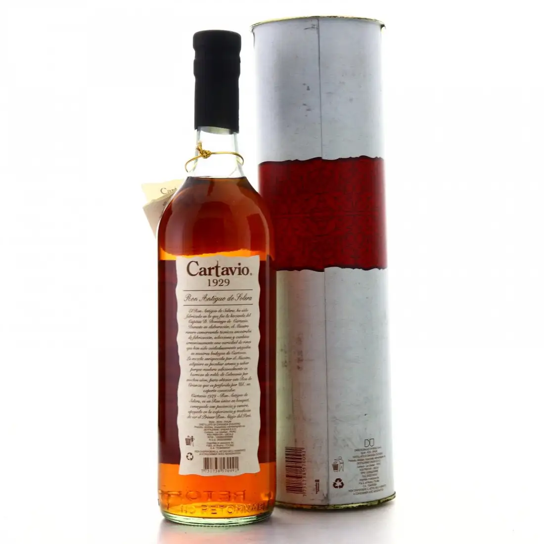 Hochauflösendes Bild von Cartavio 1929 12 Años