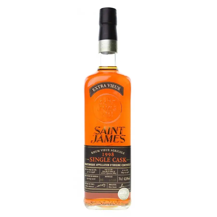 High resolution image of Saint James Single Cask 1998