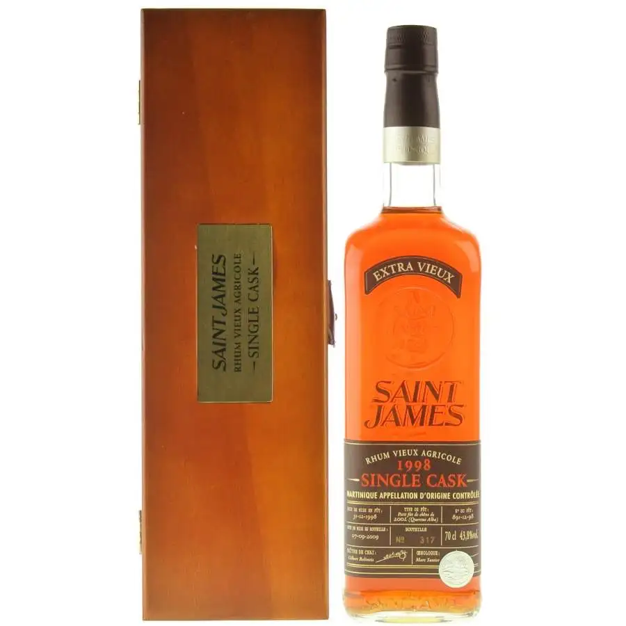 High resolution image of Saint James Single Cask 1998