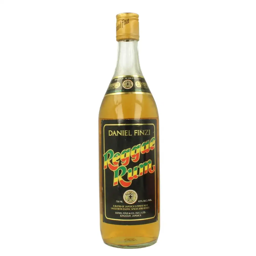 Bottle of Daniel Finzi Reggae Rum