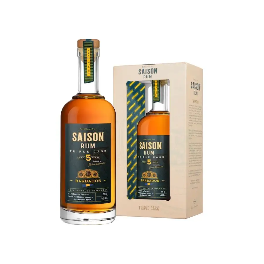 Bottle of Saison Triple Cask