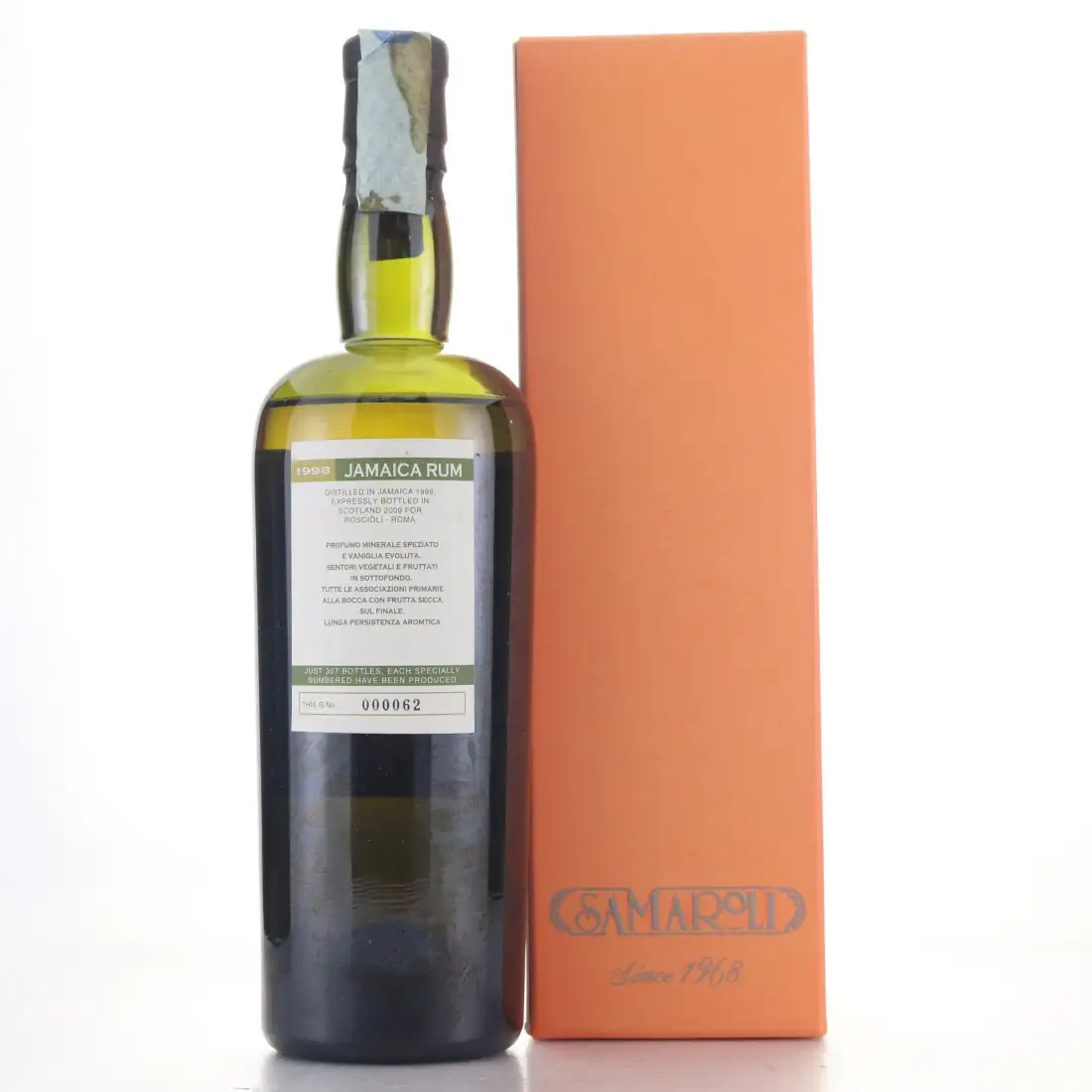 High resolution image of Samaroli Hampden Jamaica Single Cask 1998