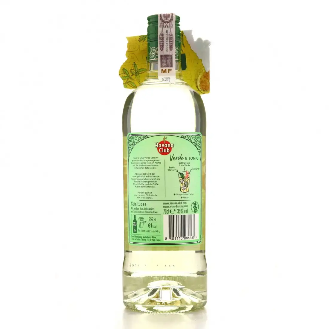 High resolution image of Havana Club Verde