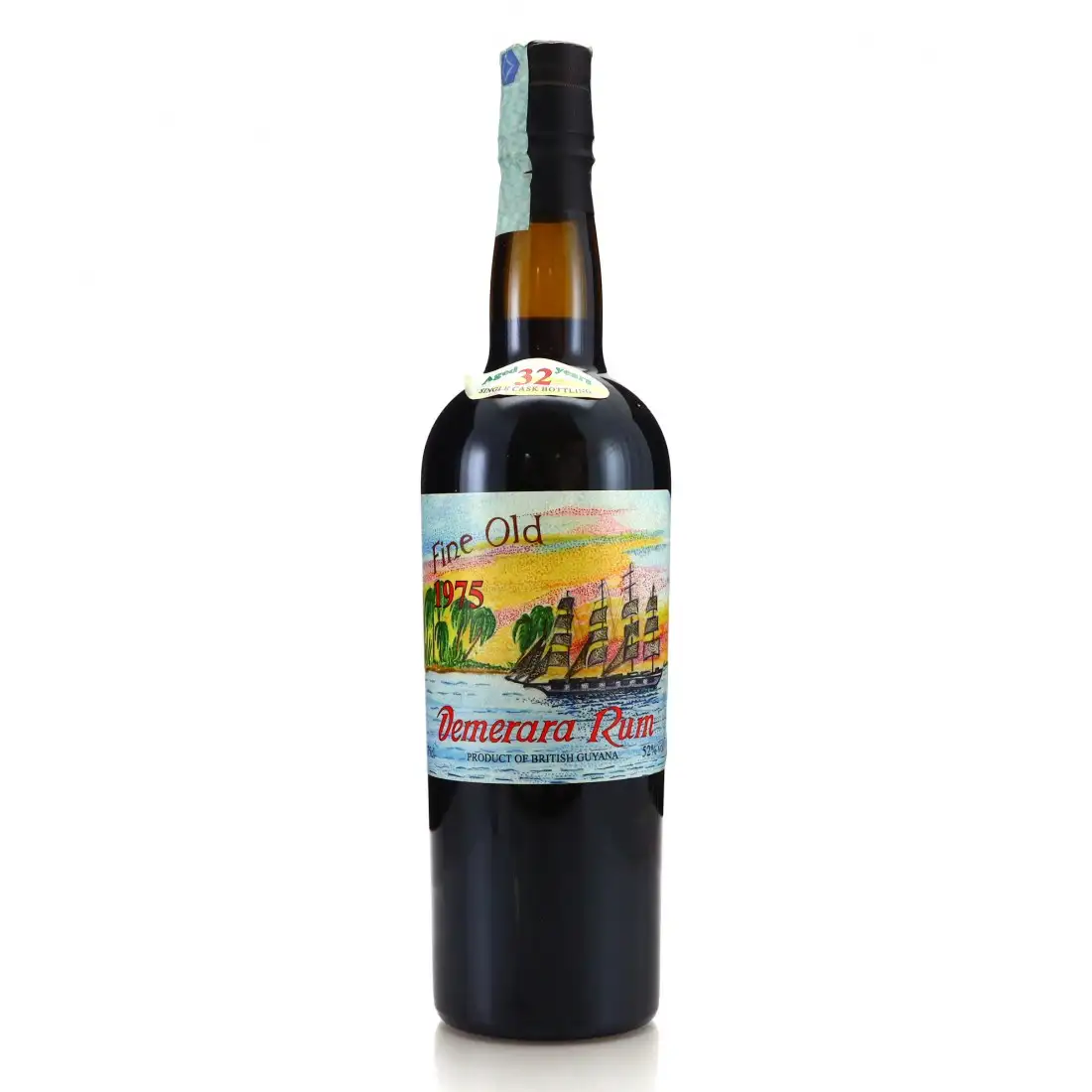 Bottle of High Spirits Collection Port Mourant Fine Old Demerara Rum 1975