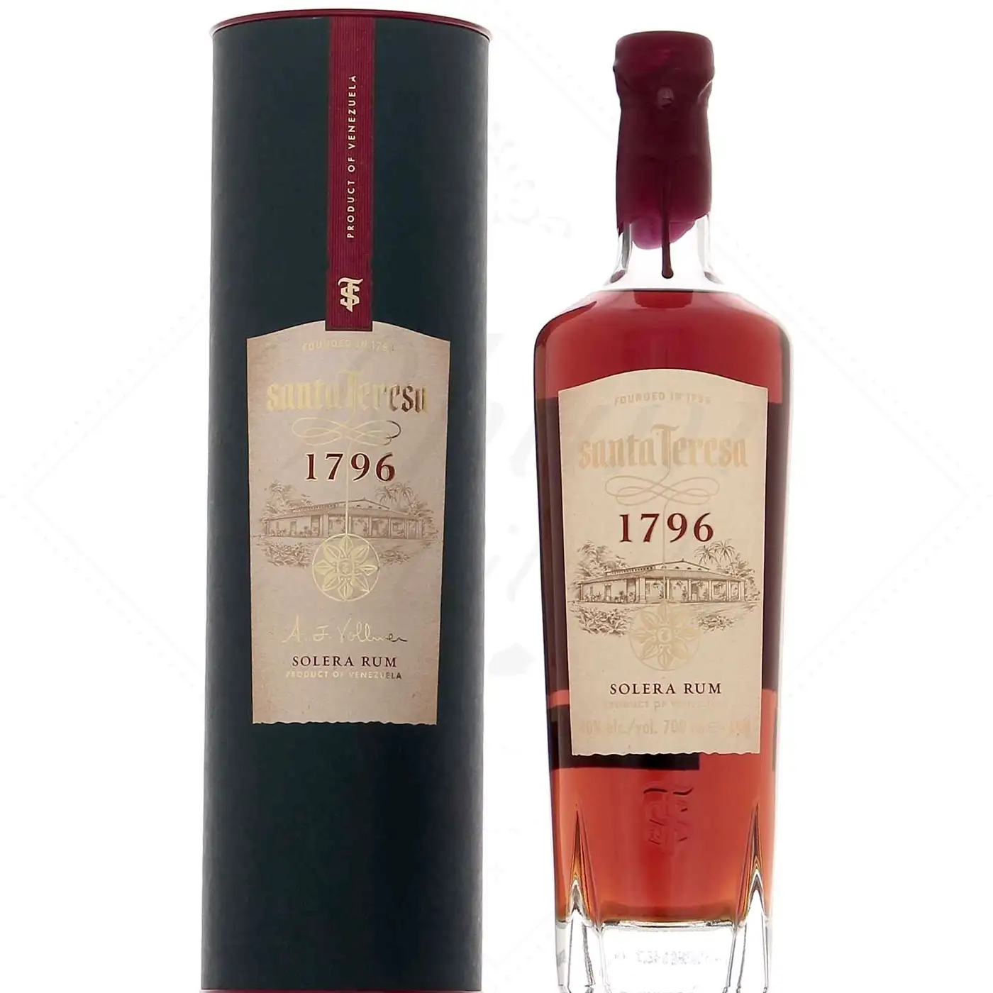 Bottle of Santa Teresa 1796 Solera Rum