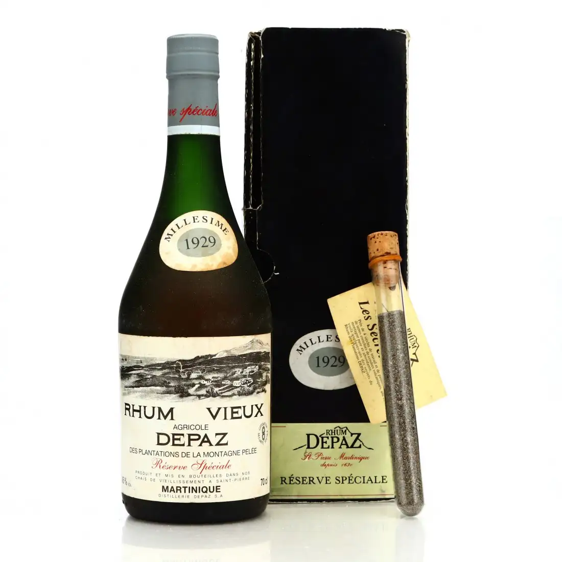 Bottle of Depaz Millésime 1929