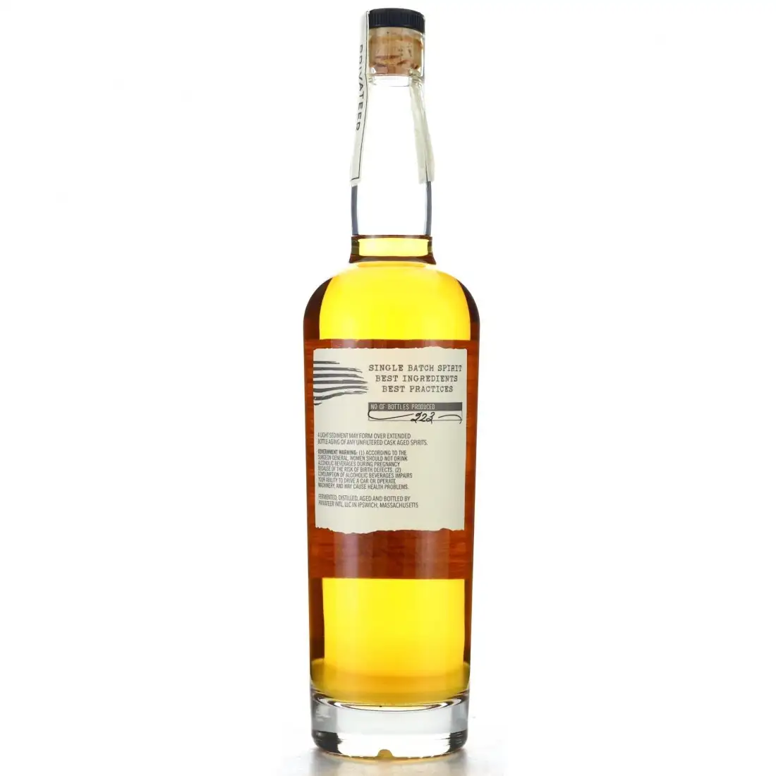 Image haute résolution de Privateer Distiller's Drawer #102 Distiller's Pale Rum Glow