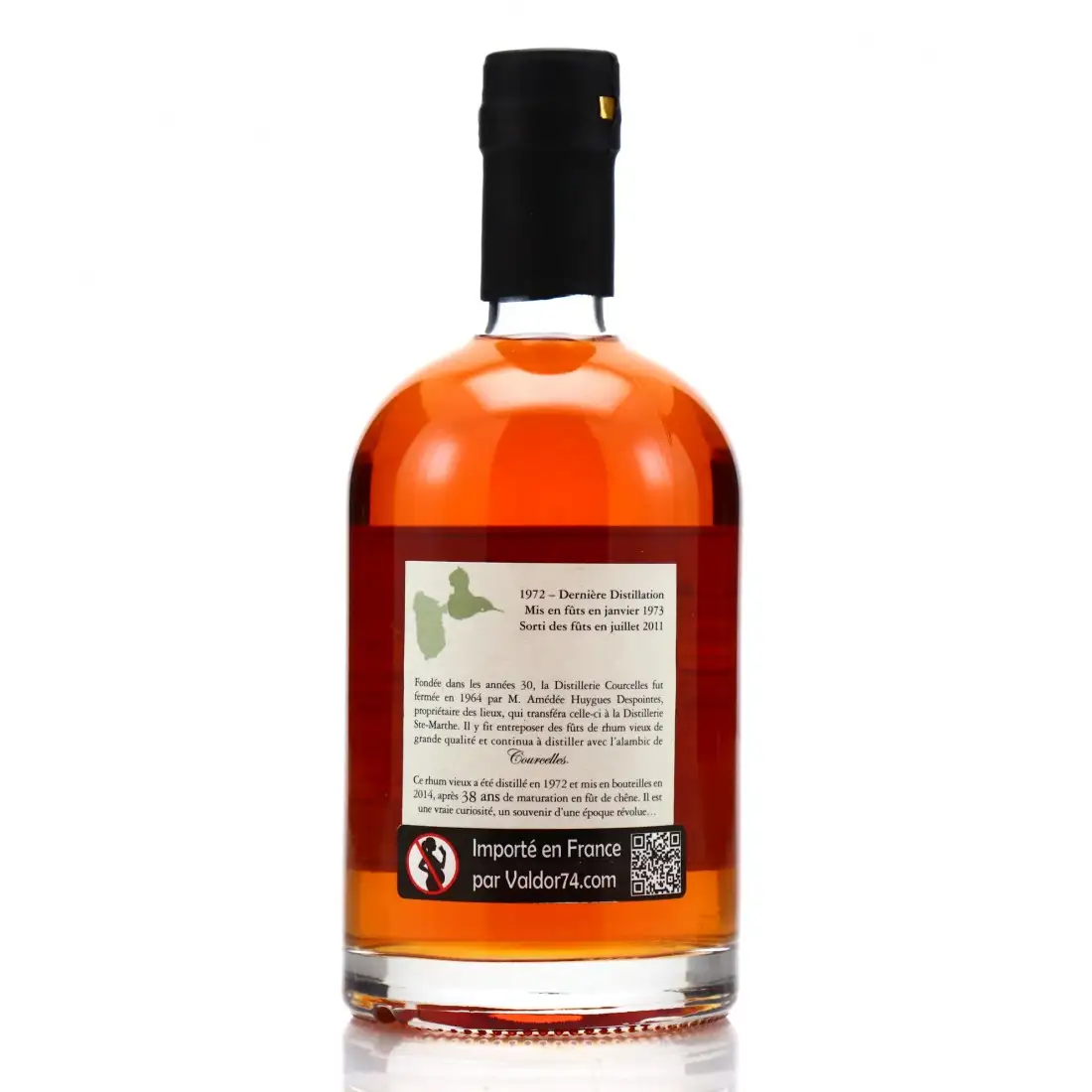 High resolution image of Rhum House Domaine de Courcelles Rhum Vieux Edition 2014 1972