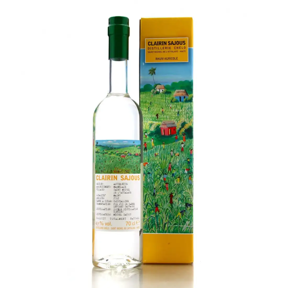 Bottle of Velier Chelo Clairin Sajous 2012