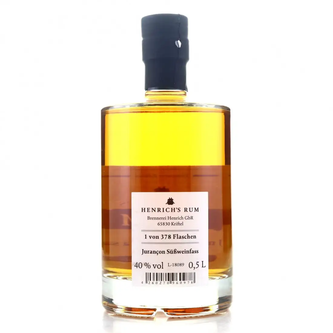 Hochauflösendes Bild von Henrich‘s Rum Jurançon Fass