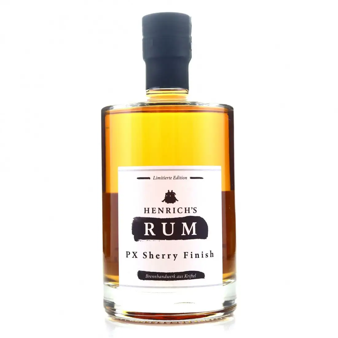 Bottle of Henrich‘s Rum PX Sherry Finish
