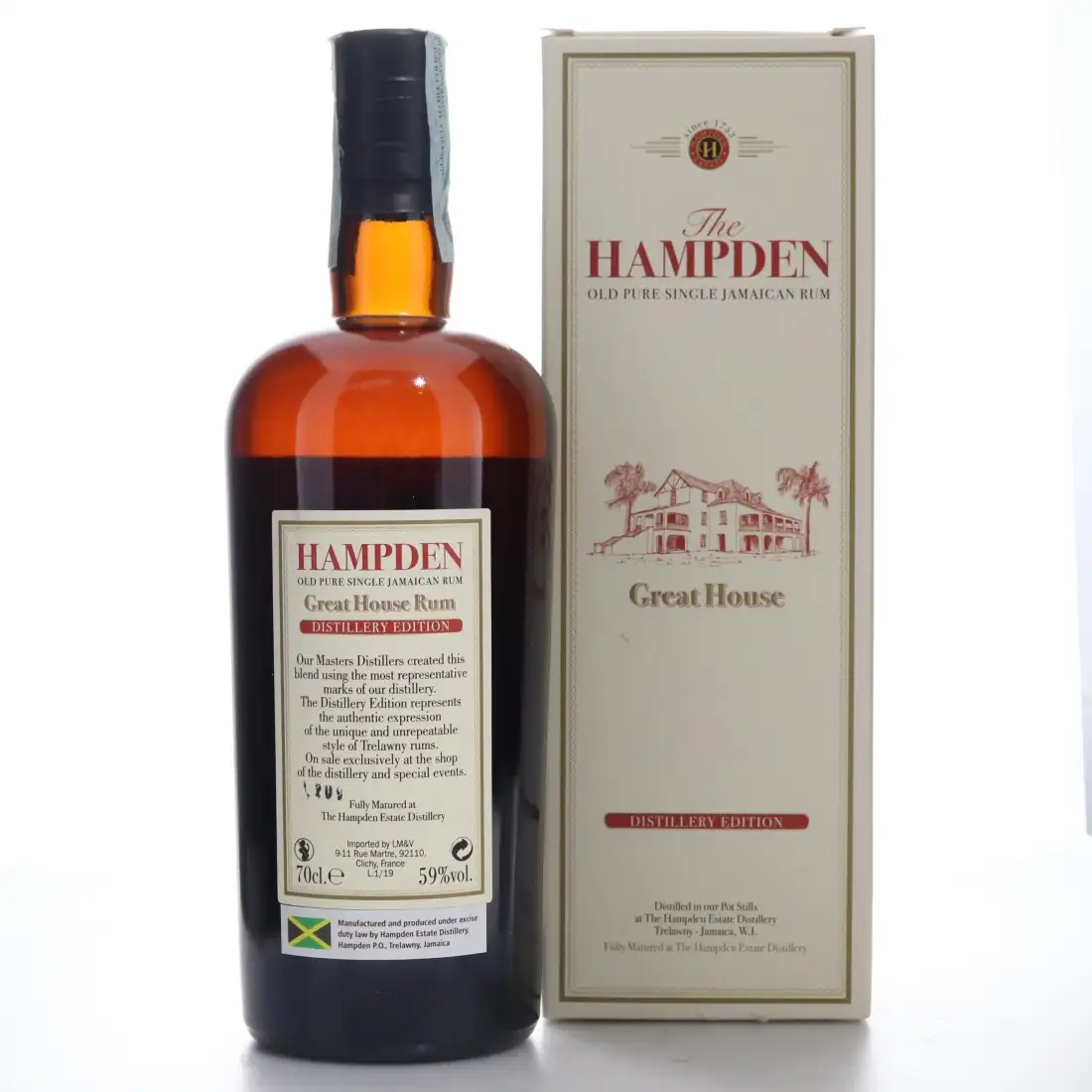 High resolution image of Hampden Great House (Distillery Edition 2019)