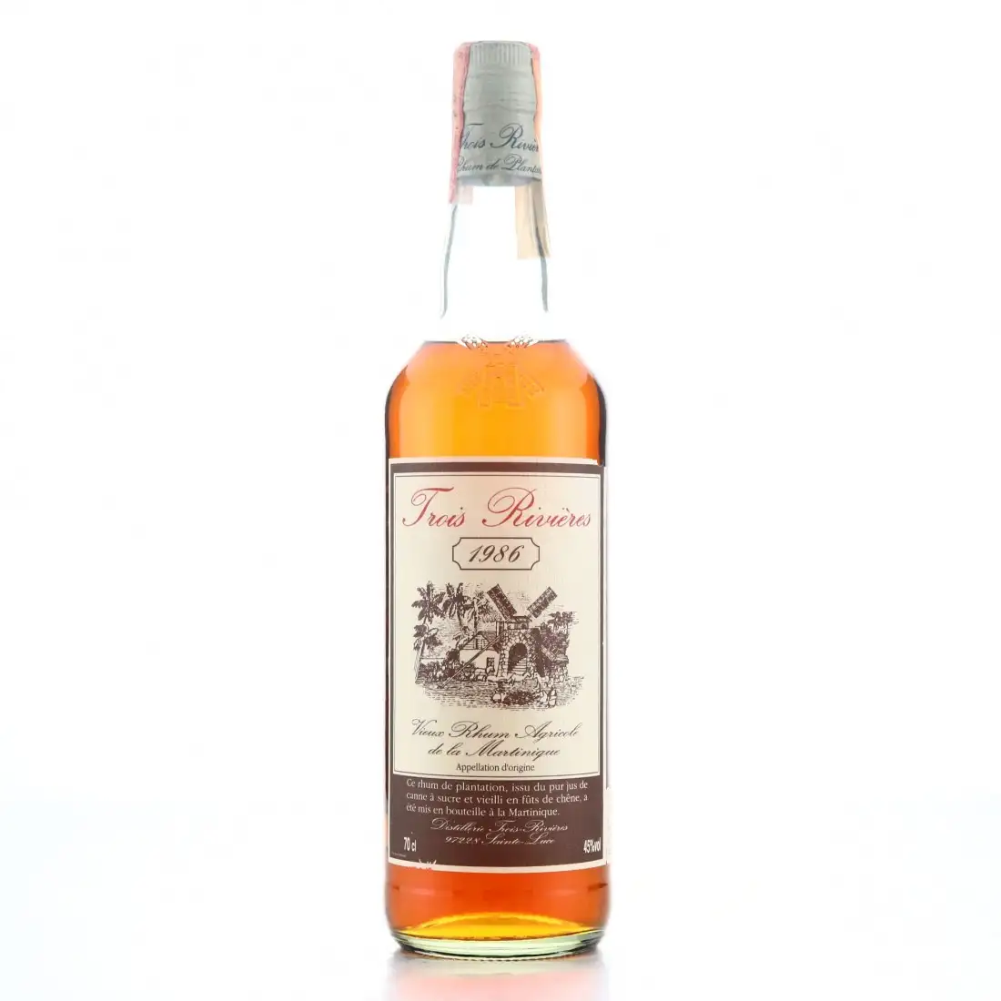 Bottle of Trois Rivières Rhum Vieux 1986